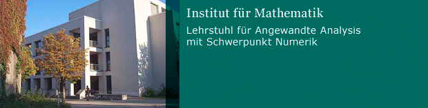 Angwandte Analysis mit Schwerpunkt Numerik